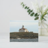 Egg Rock Lighthouse Briefkaart (Staand voorkant)