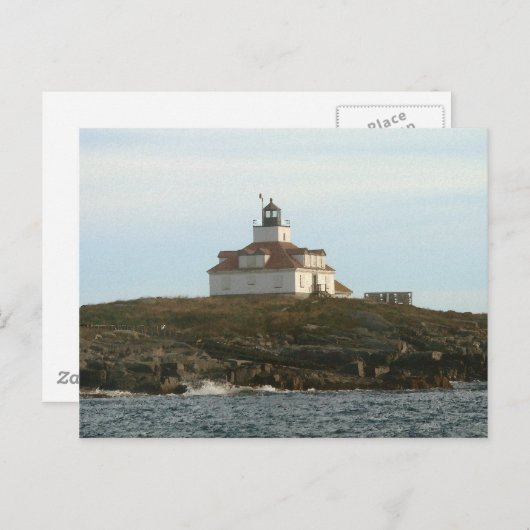 Egg Rock Lighthouse Briefkaart (Voorkant / Achterkant)