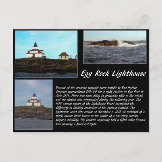 Egg Rock Lighthouse Briefkaart