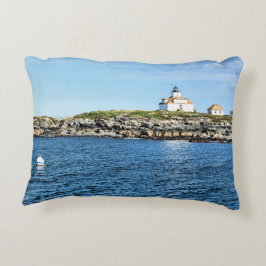 Egg Rock vuurtoren bar Harbour Maine Accent Pillow Kussen