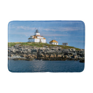Egg Rock vuurtoren, Bar Harbour Maine Bath Mat
