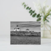 Egg Rock vuurtoren Maine-Briefkaart Briefkaart (Staand voorkant)
