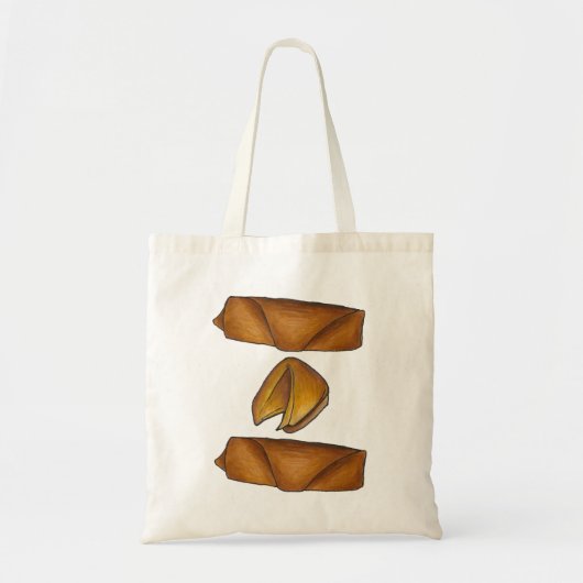 Egg Roll Fortune Cookie Chinese Restaurant Takeout Tote Bag (Voorkant)
