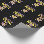 Egg-spert At Unnecessary Drama Funny Retro Easter  Cadeaupapier (Hoek)