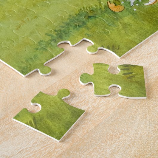 Egg & Spoon Race by Louis Wain Legpuzzel (Zijkant)