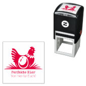 Egg stamp hen zelfinktende stempel (In situ)