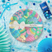 Egg-stavaganza Pastel Easter Eggs Papieren Bordje (Feest)