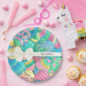 Egg-stavaganza Pastel Easter Eggs Papieren Bordje (Feest)