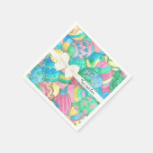 Egg-stavaganza Pastel Easter Eggs Servetten (Hoek)