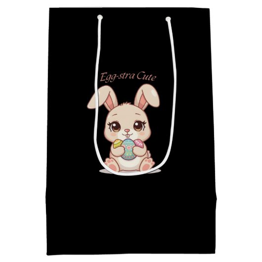 Egg-stra Cute Medium Cadeauzakje (Achterkant)