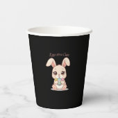 Egg-stra Cute Papieren Bekers (Achterkant)