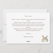  🐇Egg-stra Schattige Hoppy Pasen Feestdagenkaart (Achterkant)