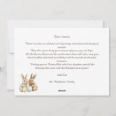  🐇Egg-stra Schattige Hoppy Pasen Feestdagenkaart (Achterkant)