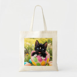 Egg-stra Speciaal Kat: Felini in een feestelijke s Tote Bag