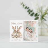  🐇Egg-stra Special Easter Wish Feestdagenkaart (Staand voorkant)