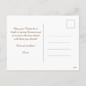  🐇Egg-stra Special Easter Wish Feestdagenkaart (Achterkant)