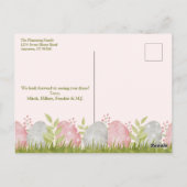 Egg-stra Sweet  Easter Egg Hunt Briefkaart (Achterkant)
