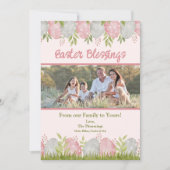 Egg-stra Sweet Paasfoto Feestdagenkaart (Voorkant)