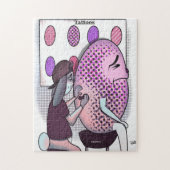 Egg tattoos puzzel (Verticaal)