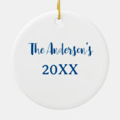 Egg Theif  Grappig Jenny Nyström Pasen Keramisch Ornament (Achterkant)