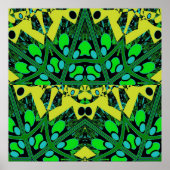 Egg Theory III - Ken Gage Abstract Poster (Voorkant)