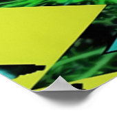 Egg Theory IV - Ken Gage Abstract Poster (Hoek)