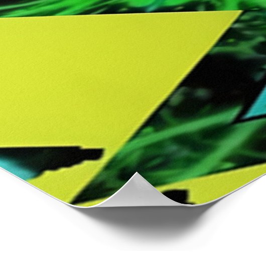 Egg Theory IV - Ken Gage Abstract Poster (Hoek)