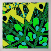 Egg Theory IV - Ken Gage Abstract Poster (Voorkant)