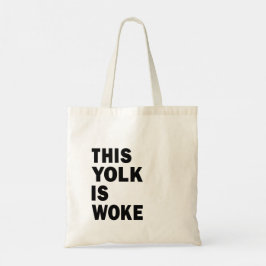 Egg Trending Funny Humor Deze dooier is wakker Tote Bag