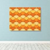 EGG VASTGESTELD PATROON CANVAS AFDRUK (Insitu (Houten vloer))
