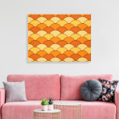 EGG VASTGESTELD PATROON CANVAS AFDRUK (Insitu (Woonkamer))