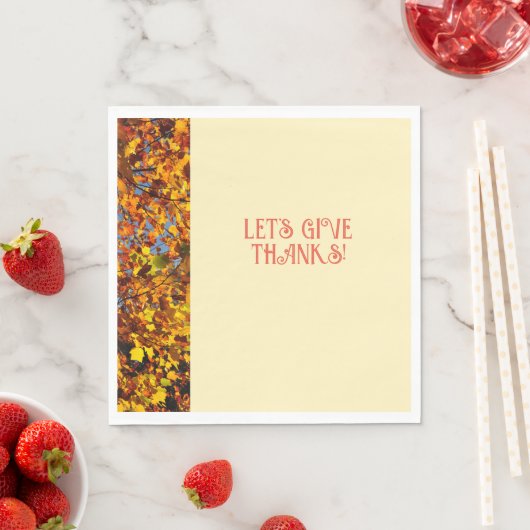 Egg White Dinner Happy Bedankt geven Servet (Insitu)