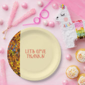 Egg White Family Gathering Happy Bedankt geven Papieren Bordje (Feest)