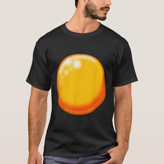 Egg Yolk Kostuum Grappig Kerst Halloween Ei T-shirt (Voorkant)