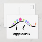 Eggasaurus-Briefkaart Briefkaart (Voorkant / Achterkant)