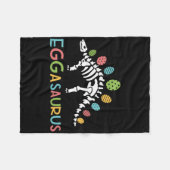 Eggasaurus Pasen Stegosaurus Dinosaur Jongens Kind Fleece Deken (Voorkant (Horizontaal))