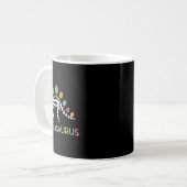 Eggasaurus Pasen Stegosaurus Dinosaur Jongens Kind Koffiemok (Voorkant links)
