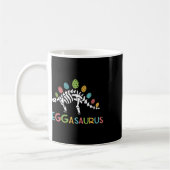Eggasaurus Pasen Stegosaurus Dinosaur Jongens Kind Koffiemok (Links)