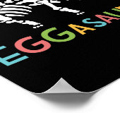 Eggasaurus Pasen Stegosaurus Dinosaur Jongens Kind Poster (Hoek)