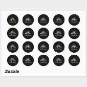 Eggasaurus Pasen Stegosaurus Dinosaur Jongens Kind Ronde Sticker (Vel)