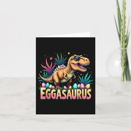 Eggasaurus Pasgebergte Stegosaurus Dinosaur Boys K Kaart (Voorkant)