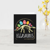 Eggasaurus Pasgebergte Stegosaurus Dinosaur Boys K Kaart (Gele Bloem)
