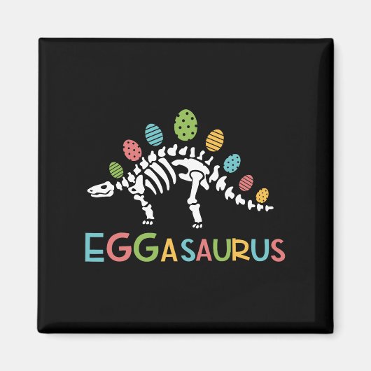 Eggasaurus Pasgebergte Stegosaurus Dinosaur Boys K Magneet (Voorkant)