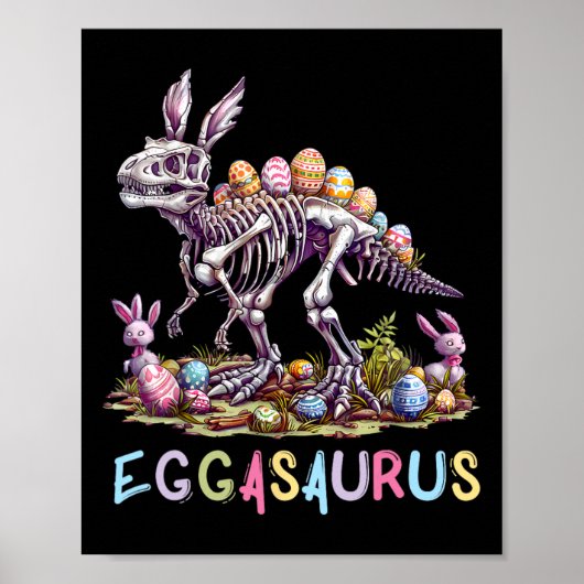 Eggasaurus Pasgebergte Stegosaurus Dinosaur Boys K Poster (Voorkant)