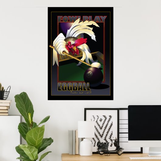 Eggball Poster (Thuiskantoor)