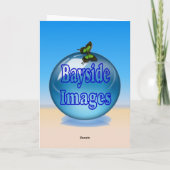 Eggbert de eend Happy Birthday Kaart (Achterkant)