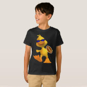 Eggbert The Duck Kinder Cool Football T-Shirt (Voorkant volledig)