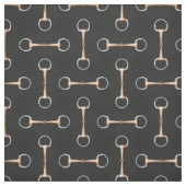Eggbutt Snaffle Bit Equestrian (kleinschalig) Stof (Swatch)