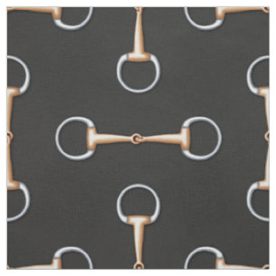 Eggbutt Snaffle Bit Equestrian (op grote schaal) Stof