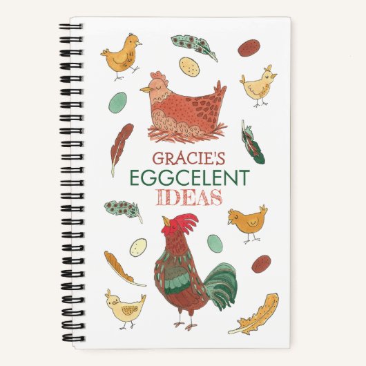 Eggcelent Ideeën met Naam Notitieboek (Voorkant)